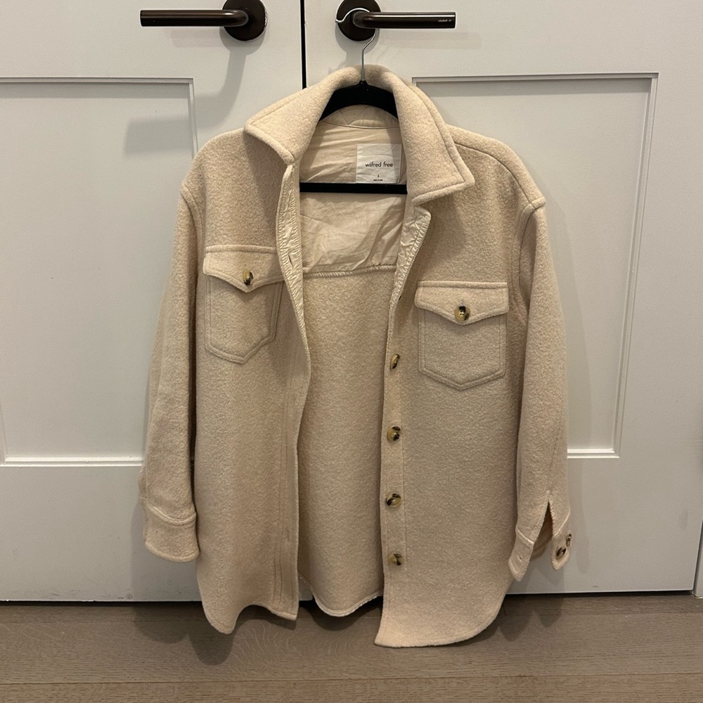 Aritzia Ganna Shirt Jacket